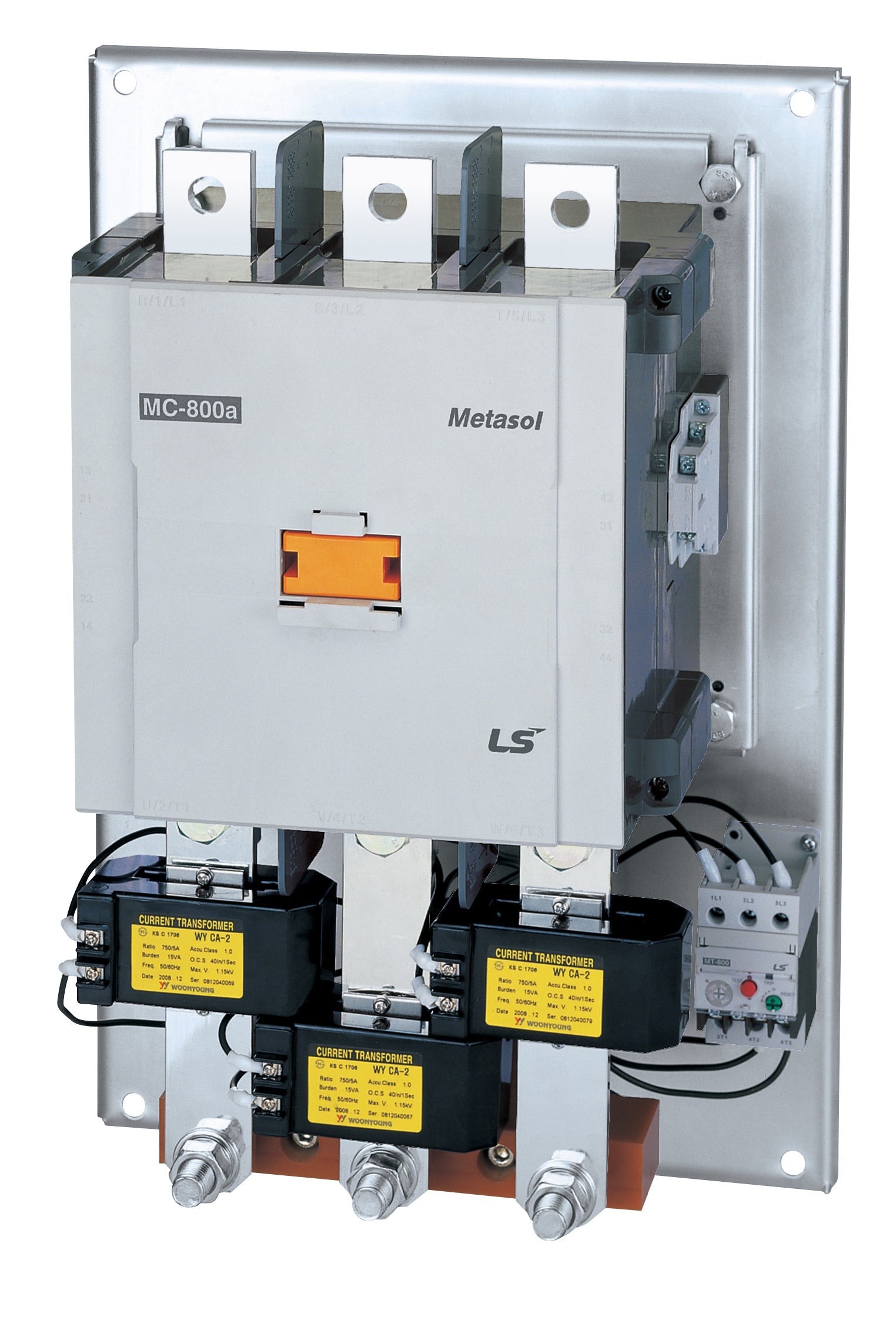 Metasol MC-800a 3P 800A MC Magnetic Contactor
