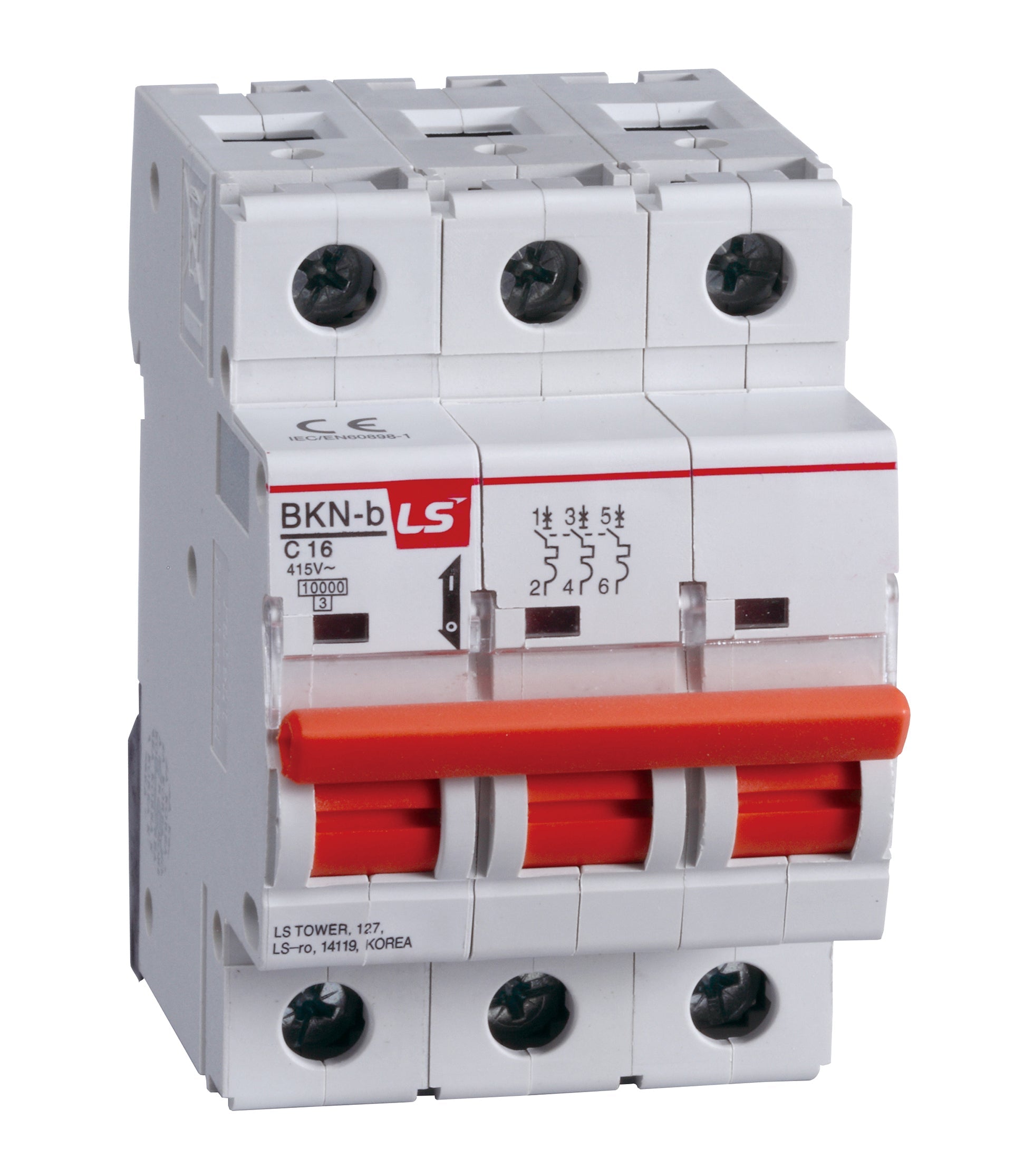 B-Curve BKN-b-B6A 3P 6A 10kA MCB Breaker